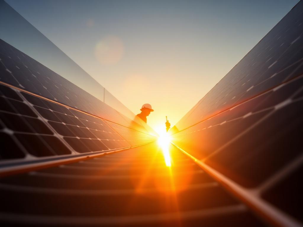 Usina fotovoltaica em Cachoeira Dourada